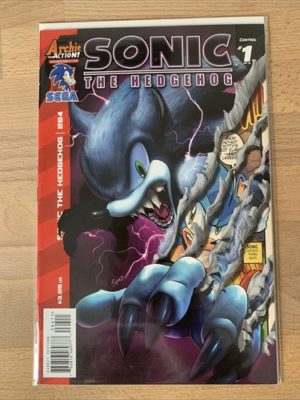 Archie Comics Sonic The Hedgehog Control #1 #264 Scarce In The Uk 2014