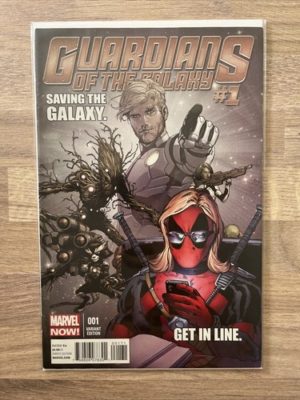 Marvel Comics Guardians Of The Galaxy #1 2013 Deadpool Variant