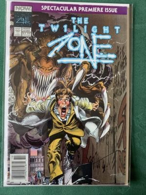 Now Comics The Twilight Zone Premiere Issue Very Rare Newsstand Variant