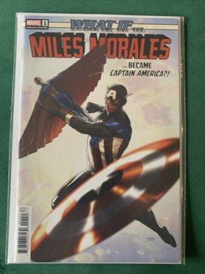 Marvel Comics What If … Miles Morales became Captain America #1 Variant 1:50
