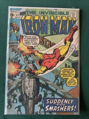 Marvel Comics The Invincible Iron Man #31 Bronze Age