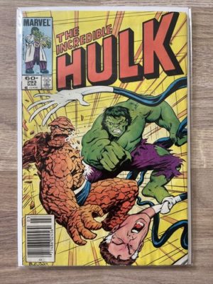 Marvel Comics The Incredible Hulk #293 1983 Bronze Age Newsstand Variant