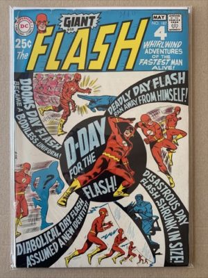 DC Comics The Flash #187 Giant Silver Age 1969