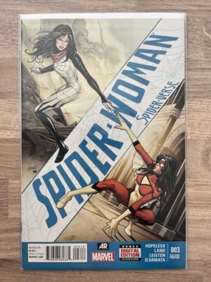 Marvel Comics Spider-Woman Spider-Verse #3 2014 Second Print Variant