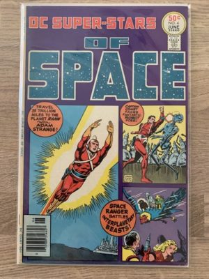 SC Comics Super-Stars Of Space #4 1976 Bronze Age Giant Adam Strange