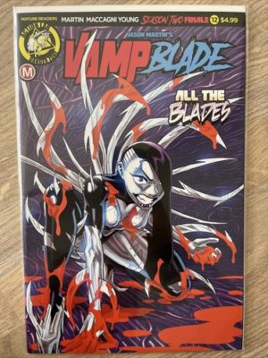 Action Lab Comics Vampblade #12 Season 2 Horror Lovely Condition