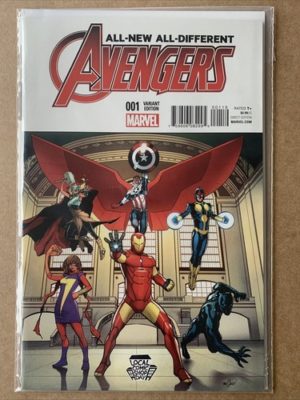 Marvel Comics Avengers #1 Variant Edition Lovely Condition