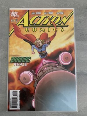 DC Comics Action Comics #870 Rare 2nd Print Variant Supergirl 2008