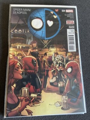 Marvel Comics Spider-Man Deadpool #4 Rare Second Print Lovely Condition
