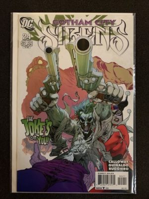 DC Comics Gotham City Sirens #24 Harley Quinn Lovely Condition