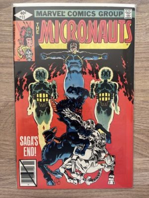 Marvel Comics The Micronauts #11 1st App Time Traveller + Enigma Force 1979