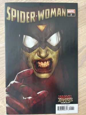 Marvel Comics Spider-Wonan #2 Zombie Variant