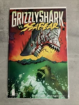 Image Comics Grizzly Shark VS Seabear #3 Shark Cover 2016