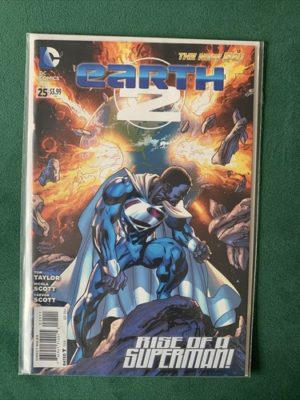 DC Comics The New 52 Earth 2 #25 1st Cover App Val-Zod  Key