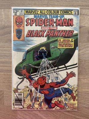 Marvel Comics Marvel Team Up Spider-Man And The Black Panther #87 1976 BA