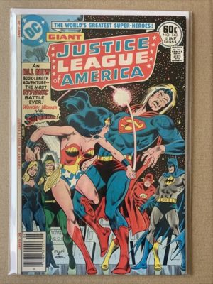 DC Comics Giant Justice League Of America #143 Bronze Age 1977 Solid Condition