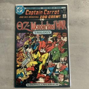 DC Comics Captain Carrot And His Amazing Zoo Crew #1 1986