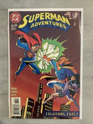 DC Comics Superman Adventures #34 WB Kids Animated 1999