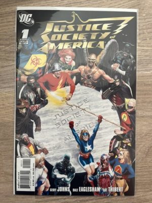 DC Comics Justice Society Of America #1 Alex Ross Variant Cover Rare
