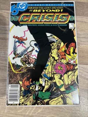 DC Comics Crisis On Infinite Earths #2 1985 Bronze Age Rare Newsstand Variant
