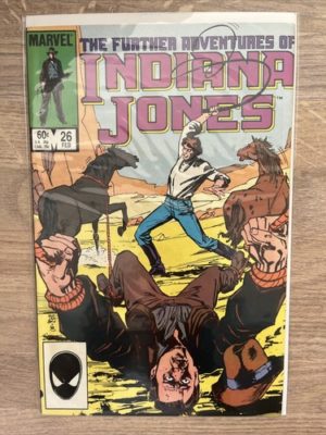 Marvel Comics Indiana Jones #26 1985 Bronze Age