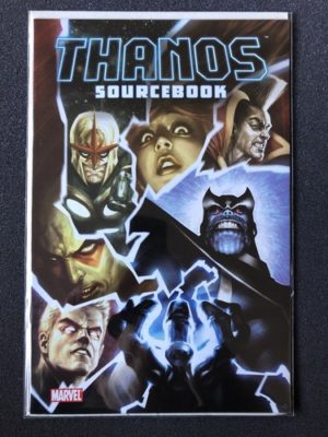 Marvel Comics Thanos Sourcebook Lovely Condition