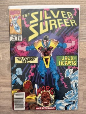 Marvel Comics The Silver Surfer #78 Newsstand Variant