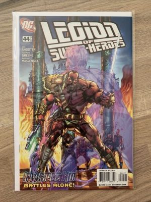 DC Comics Legion Of Super Heroes #44 Rare Cover B 1:10 Variant 2008