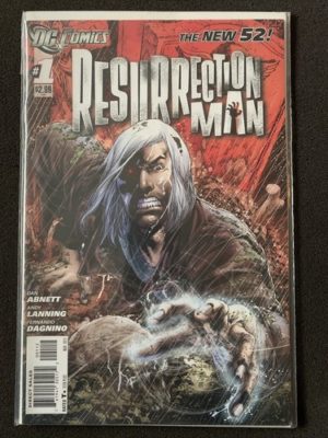 DC Comics The New 52 Resurrection Man #1 Very Rare Second Print