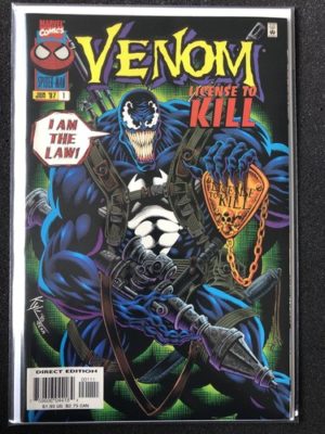 Marvel Comics Venom #1 1997 License To Kill Lovely Condition