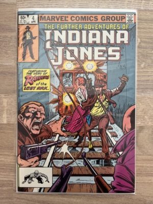 Marvel Comics The Further Adventures Of Indiana Jones #4 1983