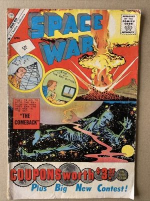 DC Comics Space War Ditko Story 1961 Silver Age Solid Condition