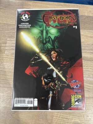Top Cow Comic First Born Aftermath #1 Wizard World Chicago San Diego 2008 Rare
