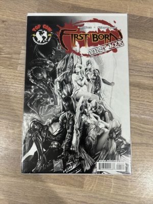 Top Cow Comic First Born First Look #1 2007 Sketch Variant Exclusive 🔥🔥