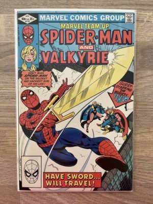 Marvel Comics Marvel Team Up Spider-Man And Valkyrie #116 1982 Bronze Age
