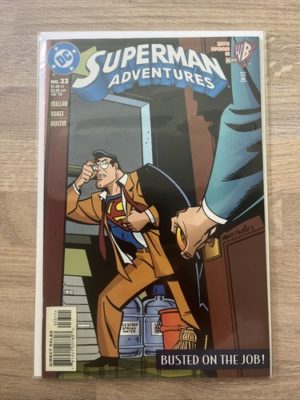 DC Comics Superman Adventures #33 1999 Animated Low Print Run