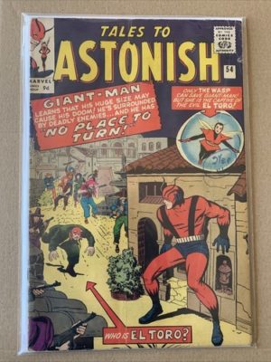 Marvel Comics Tales To Astonish #54 Giant Man Silver Age 1964