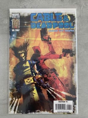 Marvel Comics Cable & Deadpool #43 Skottie Young Wolverine Cover 2007