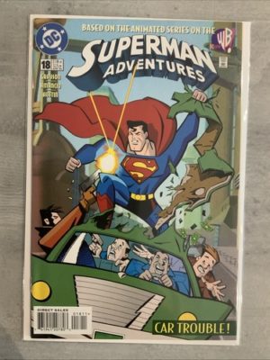 DC Comics Superman Adventures #18 WB Kids Animated 1999