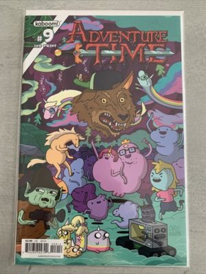 Kaboom Comics Adventure Time  #9 2nd Print Variant 2014