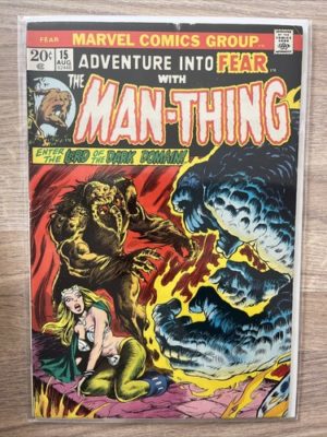 Marvel Comics The Man Thing #15 1973 Bronze Age