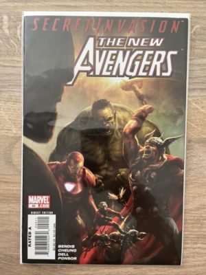 Marvel Comics The New Avengers #53 2009 1st App Veranke Skrull Queen Key