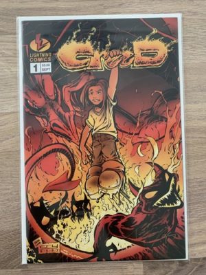 Lightning Comics Creed #1  1995 Signed