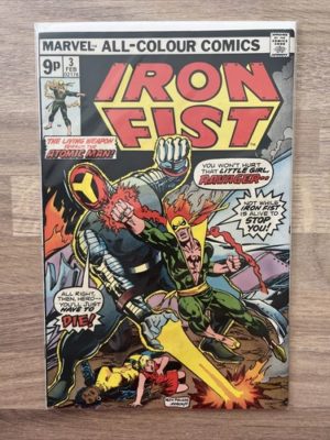 Marvel Comics Iron Fist #3 1975 Bronze Age