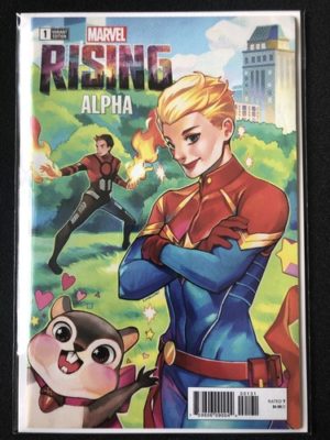 Marvel Comics Rising Alpha #1 Variant Edition Lovely Condition