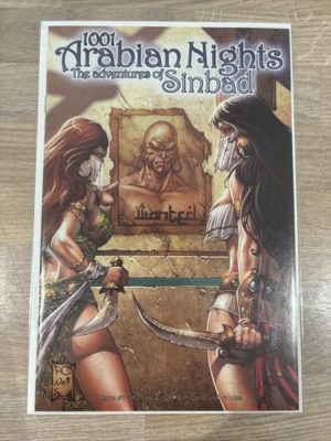 Zenescope Comics 1001 Arabian Nights Sinbad #0 Alternate Cover Ltd To 1000 2008