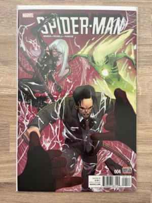 Marvel Comics Spider-Man #4 Miles Morales Black Cat 2016