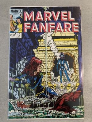 Marvel Comics Marvel Fanfare #12 George Perez 1983 Bronze Age HOT