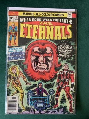Marvel Comics The Eternals #5 Bronze Age 1976