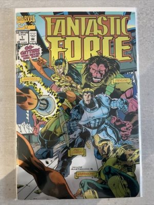 Marvel Comics Fantastic Force #1 Scarce Newsstand Variant